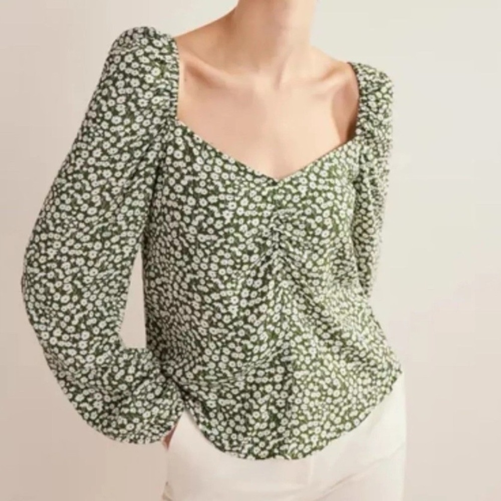 Boden sweetheart top EUC